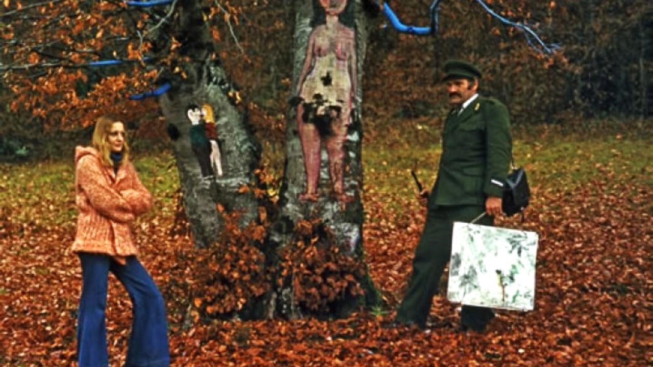 Woman with a Landscape