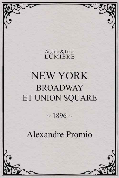 New York: Broadway at Union Square